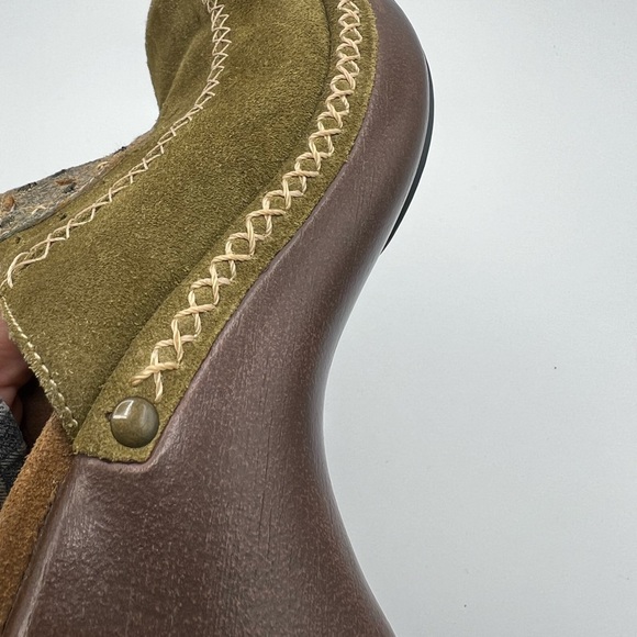 Indigo by Clark’s Women’s Suede Leather Boho Style Clogs Style & Confort Size 6M - Picture 7 of 11